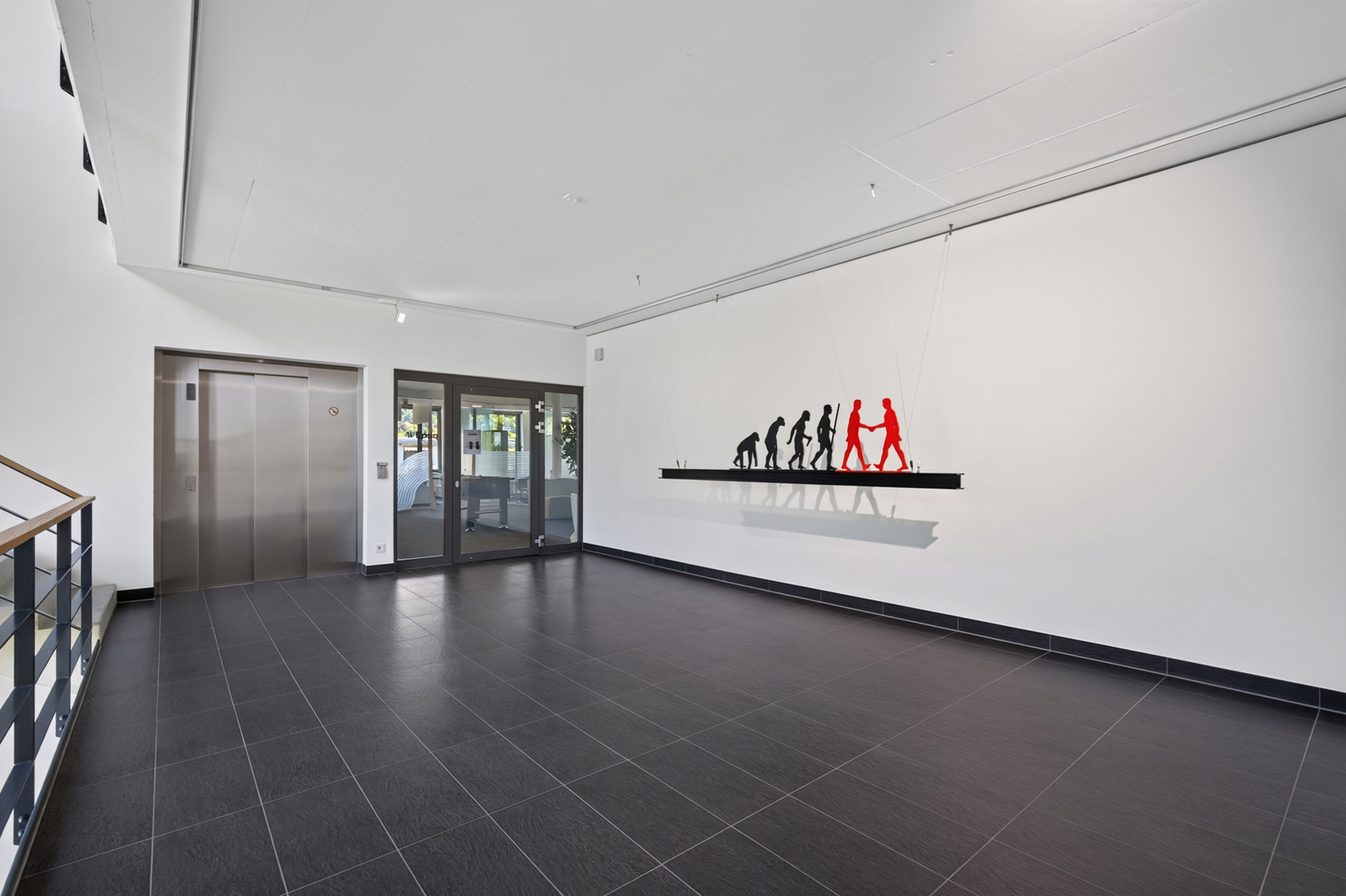 Eingang zum Büro