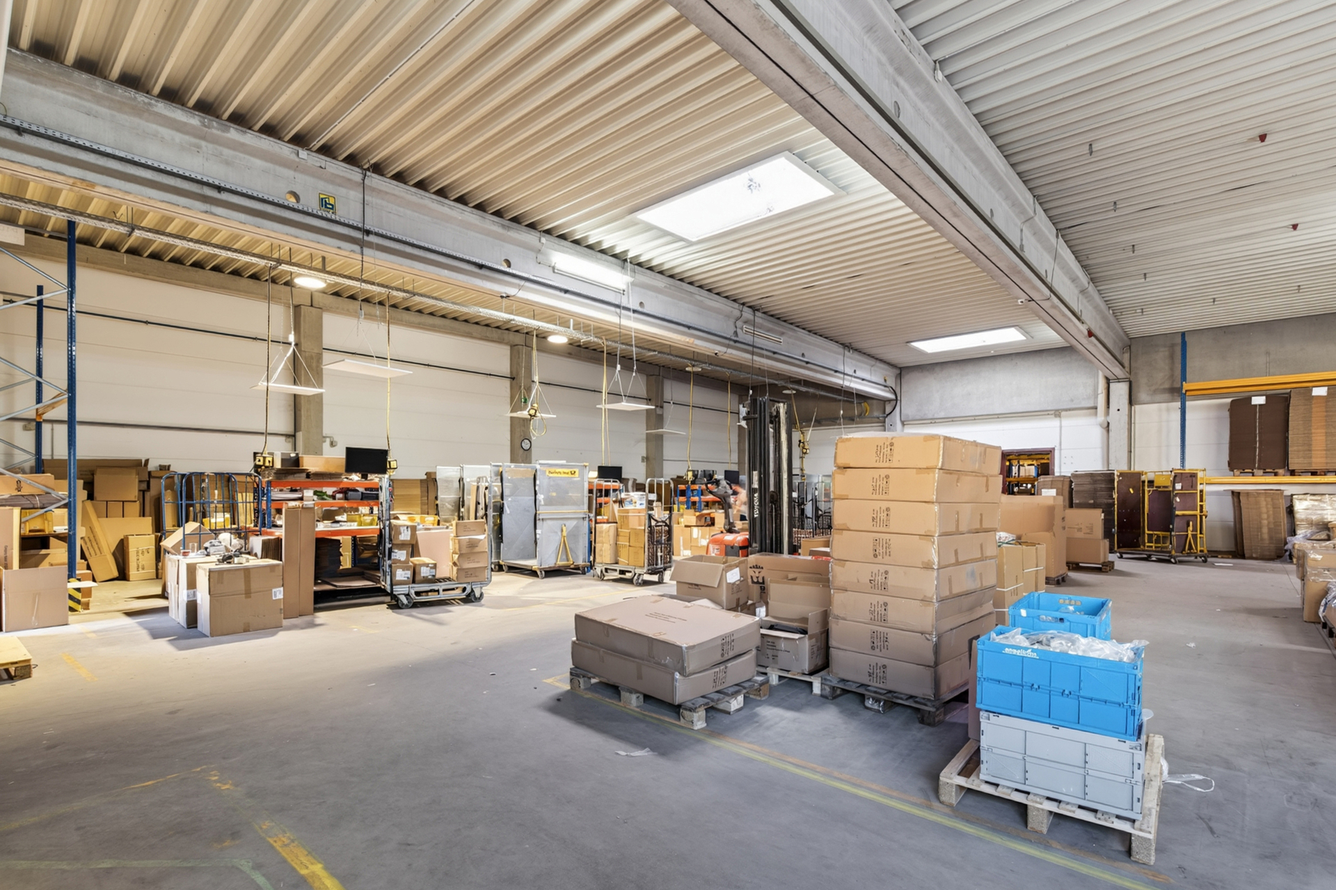Halle 2 mit Verpackungsbereich