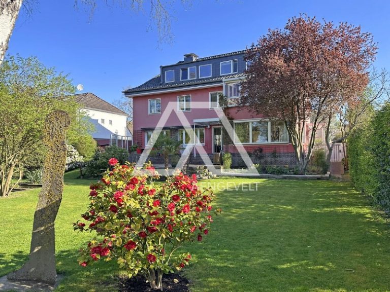 Freistehendes Einfamilienhaus auf großzügigem Gartengrundstück im privilegierten Düsseldorfer – Norden